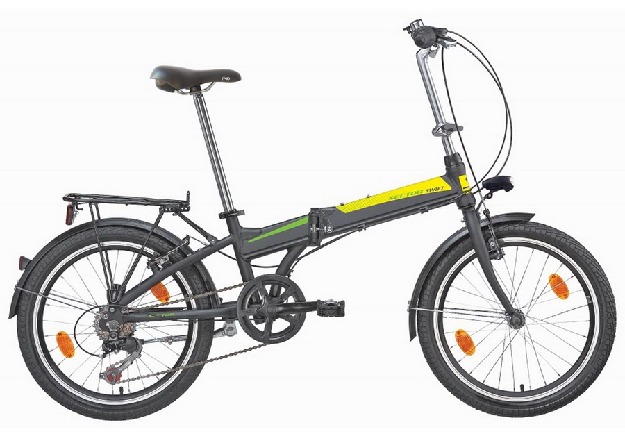 SECTOR SWIFT 20" BK DAHON Ποδήλατα FOLDING (Σπαστά) eshop Bikes - ΠΗΔΑΛΙΟ -  BIKE CENTER Ποδήλατα